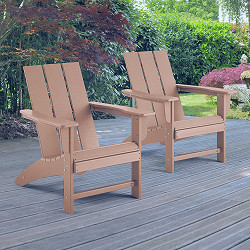 Modern Polywood 2 Pc. Adirondack Chairs